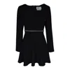 2kstyle Women's Archie Chain-embellished Skater Mini Dress - Black In Black