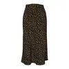 2kstyle Women's Black / Yellow Bailey Floral Midi Slip Skirt - Black & Yellow In Multi