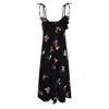 2kstyle Women's Fiona Ruffled Floral Print Slip Midi Dress - Multicolor