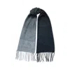 2kstyle Women's Josephine Handknit Fringed Alpaca Blend Scarf - Grey In Gray