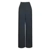 2kstyle Women's Laura Pleated Wide-leg Trousers - Grey In Grey