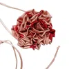 2kstyle Women's Laurent Floral Print Satin Choker - Peach In Orange