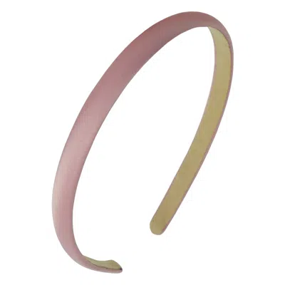 2kstyle Women's Neutrals Lucy Satin Headband - Dusty Rose