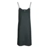 2kstyle Women's Sasha Spaghetti Straps Slip Wool Midi Dress - Grey In Grey