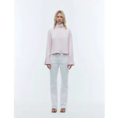 2ndday Francisca Heavy Satin Top In Pink