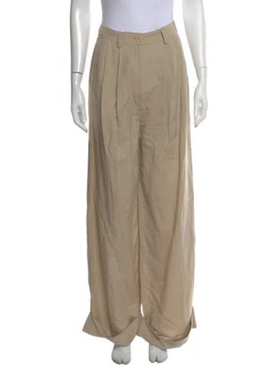 Pre-owned 2ndday Wide Leg Pants In Neutral