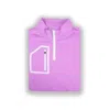 2putt Men's Q-zip Pullover In Purple Haze In Purple