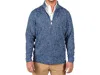 2putt Men's Q-zip Pullover In Starry Night In Black