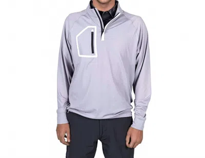 2putt Men's Q-zip Pullover In The Stinger In Multi