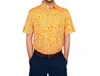 2putt Men's Wrong Fairway Polo In Orange In Orange