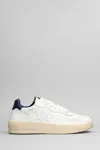 2STAR PADEL STAR SNEAKERS IN WHITE LEATHER