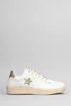 2STAR PADEL STAR SNEAKERS IN WHITE LEATHER