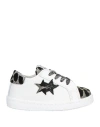 2star Toddler Girl Sneakers Silver Size 10c Leather, Textile Fibers In Silver