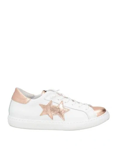 2star Woman Sneakers White Size 11 Leather
