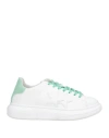 2star Woman Sneakers White Size 9 Leather In White