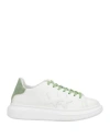 2star Woman Sneakers White Size 9 Leather In White