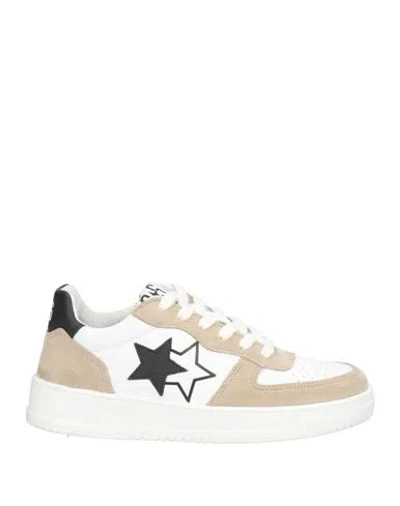 2star Woman Sneakers White Size 9 Leather
