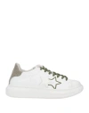 2star Woman Sneakers White Size 9 Leather In White