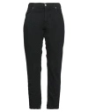 2two Woman Jeans Black Size 31 Cotton In Black