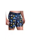 2undr Men's Swing Shift 6" Boxer Briefs In Pickleball In Blue