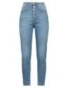 2w2m Woman Jeans Blue Size 31 Cotton, Elastomultiester, Elastane In Blue