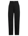 2w2m Woman Jeans Black Size 30 Cotton In Black
