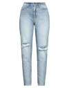 2w2m Woman Jeans Blue Size 30 Cotton, Polyester In Blue