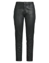2w2m Woman Pants Black Size 32 Cotton, Elastane, Polyester In Black