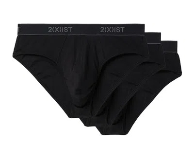 2(x)ist 3-pack Essential Contour Pouch Brief In Black