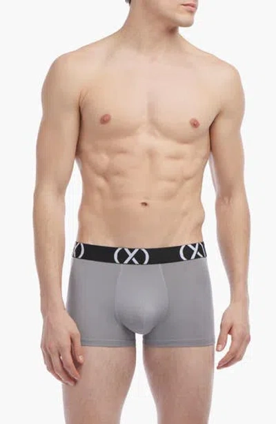 2(x)ist 4-pack Boxer Briefs In Gray