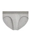 2(x)ist Dream Solid Modern Fit Low Rise Briefs In Gray Heather