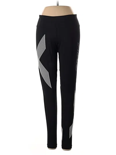 Pre-owned 2xu Active Pants In Black