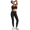 2xu Aero Mesh Medium Impact Bra In Black