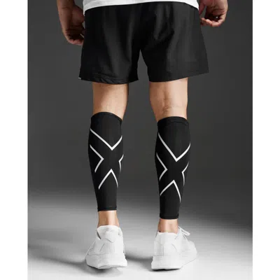 2xu Compression Calf Guards In Black