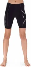 2xu Compression Cycle Shorts In Black In Black