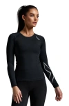 2xu Core Compression Long Sleeve In Black
