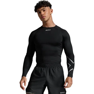 2xu Core Compression Long Sleeve In Black