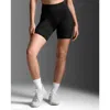 2xu Form Stash Hi-rise Comp 6 Inch Shorts In Multi