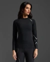 2xu Ignition Compression Long Sleeve In Multi