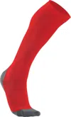 2xu Men's Compression Performance Run Sock In Grey/red In Red