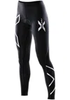 2xu Women's Compression Cycle Tights In Black/black In Black