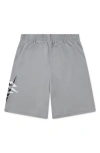 3 Brand Kids' Essential Mesh Shorts In Matte Silver