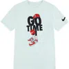 Shop 3 Brand Kids' Go Time Capmando Graphic T-shirt In Mint Foam