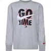 3 Brand Kids' Go Time Long Sleeve T-shirt In Gray