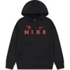 3 Brand Kids' Triple Logo Hoodie In Black