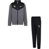 3 Brand Kids' X Russell Wilson Fifty Fifty Track Jacket And Sweatpants Set In Gray