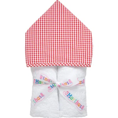 3 Marthas Big Check Everykid Towel