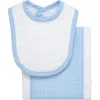 3 Marthas Kids'  Dot Drooler Bib & Burp Set