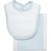 3 Marthas Dot Drooler Bib & Burp Set