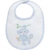 3 Marthas Babies'  Playful Pals Applique Basic Bib